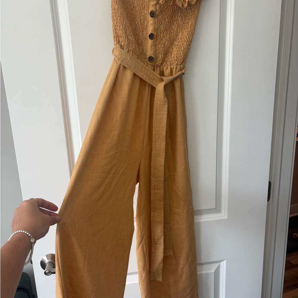 Women's Yellow Jumpsuit